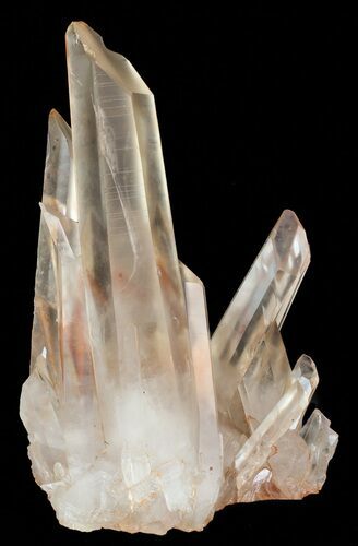 Tangerine Quartz Crystal Cluster - Madagascar #58822